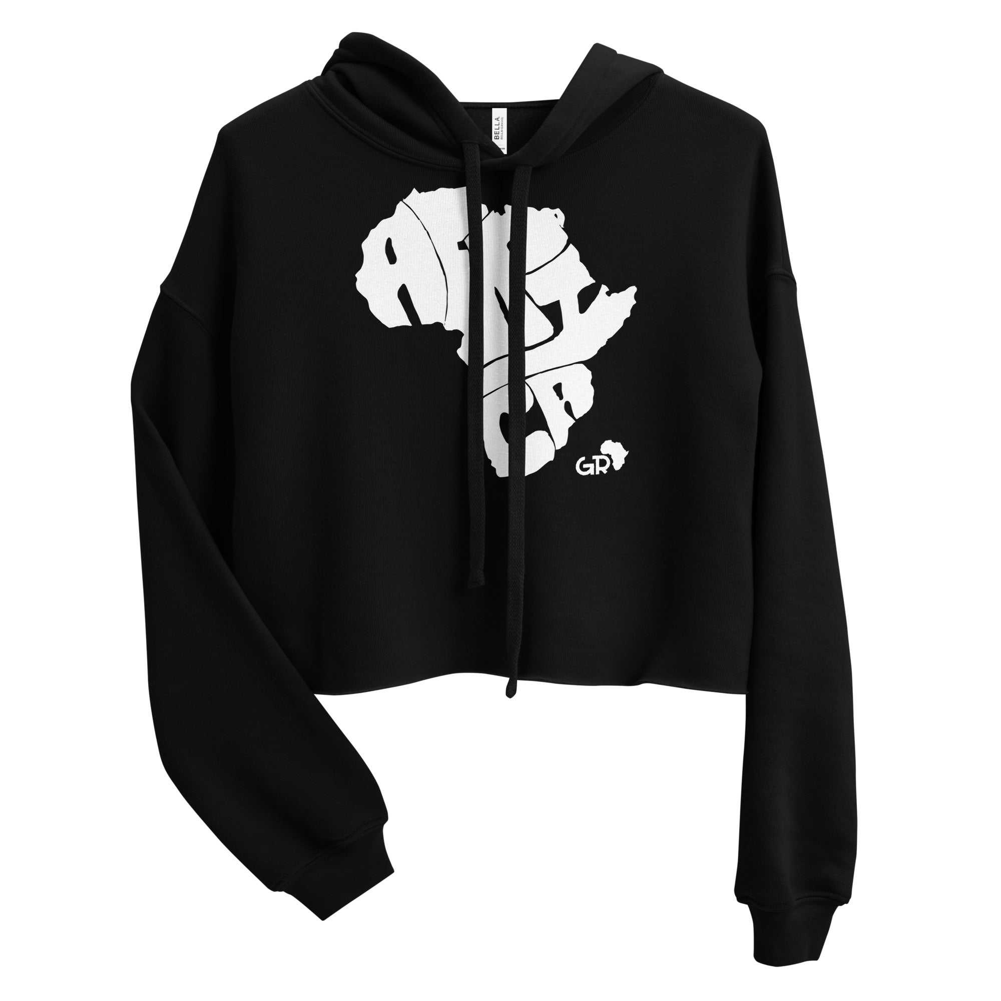 Panda crop top online hoodie